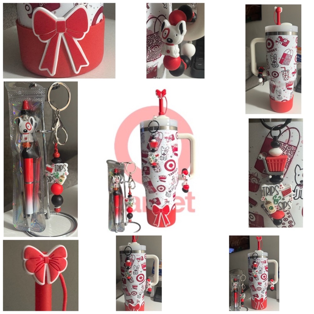 40 oz Target Sips and Trips Tumbler w/ Accessories